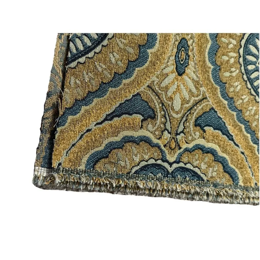 Beautiful Luxury Tapestry Printed Textile Fabric Decor Wall Table Bed Green Blue